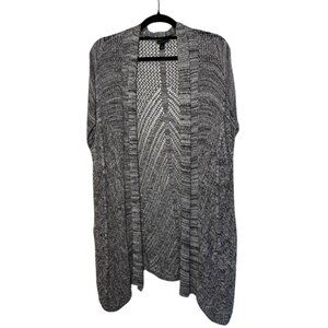 Torrid Long Sleeveless Open Knit Cardigan - Size Large